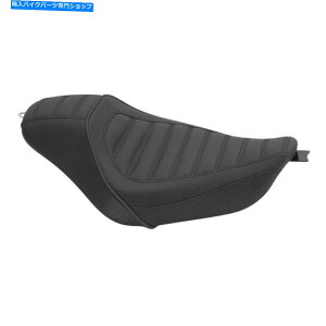 Seats n[[_rbh\[hX^[16-18rA75051W[j[XgCvubN\V[g For Harley-Davidson Roadster 16-18 Revere 75051 Journey Stripe Black Solo Seat