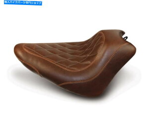 Seats �}�X�^���O76766���C�h�g���b�p�[�\���V�[�g - �_�C�������h�X�e�b�` - �u���E�� Mustang 76766 Wide Tripper Solo Seat - Diamond Stitch - Brown�y���s�A���i�z