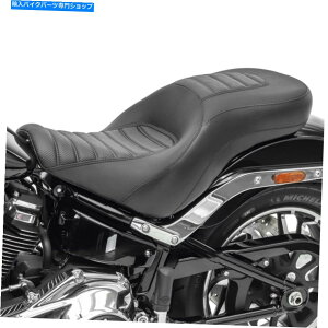 Seats �n�[���[�\�t�g�G�[�����[���C�_�[��2�A�b�v�V�[�g 2-Up Seat for Harley Softail Low Rider / S 18-22 Craftride HX2 Two-Up Comfort�y���s�A���i�z
