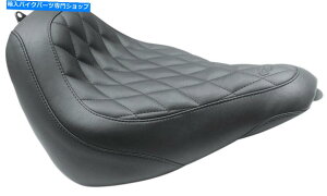 Seats �g���b�p�[�_�C�������h���C�h�\���V�[�g�}�X�^���O83047��18-19 HD FLSL�\�t�g�A�C���X���� Tripper Diamond Wide Solo Seat Mustang 83047 For 18-19 HD FLSL Softail Slim�y���s�A���i�z