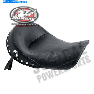 Seats \V[gFR13.5C`B Chr Stud FXDCI DYNA Super Glide Custom EFI 2006-2014 Solo Seat Fr Width-13.5in. Chr Stud FXDCI Dyna Super Glide Custom EFI 2006-2014