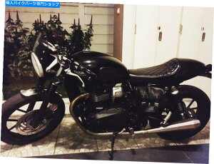 Seats T100p̃gCAtV[giAU[jAcC[gcCAT120ɂ̓x[XAJtFiKAj܂܂܂ TRIUMPH SEAT(Real Leather) for T100,treet Twin,T120 include Base,Cafe (Ass Ant)