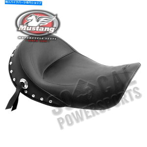 Seats \V[gtg13.5C`B Chrome Studs FXD Dyn??a Super Glidei1996-2003j Solo Seat Front Width-13.5in. Chrome Studs FXD Dyna Super Glide (1996 - 2003)