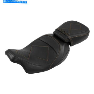 Seats n[[CVOc[OXg[g[hOChɓKhCo[̏ Driver Passenger Seat Fit For Harley CVO Touring Street Road Glide 09-22 Black