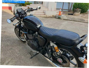 Seats Triumph T100i2001-2015jV[gAThruxton900iAU[jɂ̓x[XAjIWbN܂܂Ă܂ TRIUMPH T100(2001-2015)SEAT,THRUXTON900(Real Leather)include Base,Union Jack