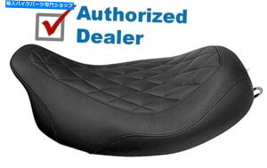 Seats �}�X�^���O���C�h�g���b�p�[�\���V�[�g�_�C�������h�p�^�[���X�e�b�`2008-2017�n�[���[�c�[�����O Mustang Wide Tripper Solo Seat Diamond Pattern Stitch 2008-2017 Harley Touring�y���s�A���i�z