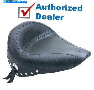 Seats }X^OBe[W\V[gtNX^bhX^bh2000-2006n[[\tgAC75084 Mustang Vintage Solo Seat w/ Chrome Studded Studs 2000-2006 Harley Softail 75084