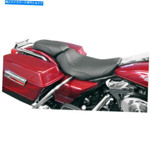 Seats �}�X�^���O�g���b�p�[�t�@�X�g�o�b�N�u���b�N�\���h���C�o�[�V�[�g1997-07�n�[���[�c�[�����OFLHR FLHX Mustang Tripper Fastback Black Solo Driver Seat 1997-07 Harley Touring FLHR FLHX�y���s�A���i�z