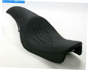 Seats hbOXyVeB-0803-0287-vf^[V[gÃXeb` Drag Specialties - 0803-0287 - Predator Seat, Flame Stitching