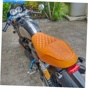 Seats Triumph Thruxton R 1200�V�[�g�i���A�����U�[�j�ɂ́A�x�[�X�A�V�����A�_�C�������h�f�U�C�����܂܂�Ă��܂� TRIUMPH THRUXTON R 1200 SEAT(Real Leather) include Base,New, Diamond Design