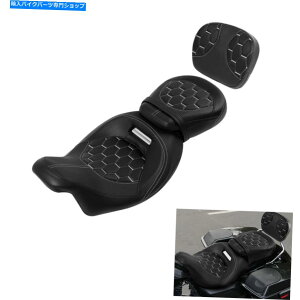 Seats n[[c[O[hLOOCh2009-2022ɓKC_[̏ȃobNXgtBbg Rider Passenger Seat Backrest Fit For Harley Touring Road King Glide 2009-2022