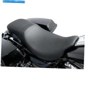 Seats Danny Gray Lowist 2-up���[�v���t�@�C���u���b�N�r�j�[���V�[�g�n�[���[FLH/T 08-20 Danny Gray LowIST 2-Up Low Profile Black Vinyl Seat for Harley FLH/T 08-20�y���s�A���i�z