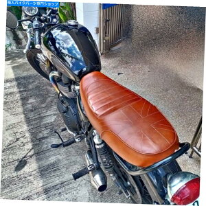 Seats Triumph T100i2001-2015jV[gAThruxton 900iReal Leatherjɂ̓x[XAjIWbN܂܂Ă܂ TRIUMPH T100 (2001-2015)SEAT,THRUXTON 900 (Real Leather) include Base,Union Jack