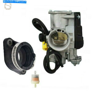 Carburetor 2009 Honda TRX300X̋zC}jz[hu[ctYLu^[ Carb Carburetor with Intake Manifold Boot for 2009 Honda TRX300X