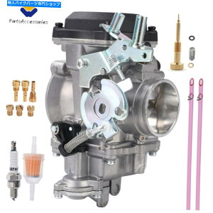 Carburetor CV40�L���u���^�[�ƃn�[���[�_�r�b�h�\���̃w���e�[�W�\�t�g�A�C��FXR���[���C�_�[�p�̃A�C�h���l�W CV40 Carburetor & Idle Screw For Harley-Davidson Heritage Softail FXR Low Rider�y���s�A���i�z