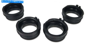 Carburetor 03-06�z���_CBR600RR�V����K��L�L���u���^�[�z�C�t�����W�u�[�g�Z�b�g0119-057 03-06 Honda CBR600RR New K&L Carburetor Intake Flange Boot Set 0119-057�y���s�A���i�z