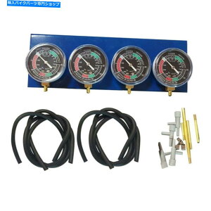 Carburetor 11PC/�Z�b�g�I�[�g�o�C�R���^��Q�[�W�V���N���i�C�U�[�z�[�X�Y�������������b�h 11pcs/Set Motorcycle Fuel Vacuum Gauge Synchronizer W/ Hoses Carb Extension Rods�y���s�A���i�z