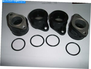Carburetor z_CB350F CB400F 4̃CbgzCo[WCg *V *Lu^[ HONDA CB350F CB400F FOUR INLET INTAKE RUBBER JOINTS *NEW* CARBURETTOR