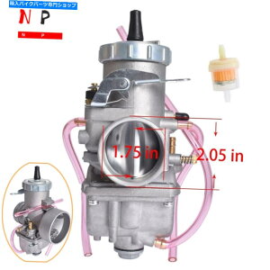 Carburetor �V����VM 44mm���E���h�X���C�h�����\�L���u���^�[�t�B�b�g�~�N�jVM44�Y������VM44-3 New VM 44mm Round Slide High Performance Carburetor Fits Mikuni VM44 Carb VM44-3�y���s�A���i�z