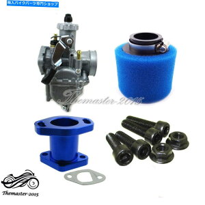 Carburetor vf^[212cc 196ccN[GX200~joCNGo Kart̒YGAtB^[̎ Carb Air Filter Mainfold For Predator 212cc 196cc Clone GX200 Mini Bike Go Kart