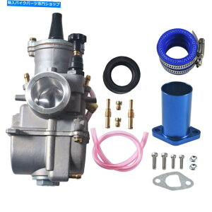Carburetor VM24Lu^[Ce[NpCv}jz[hLbgtBbg196cc 212cc gx200 gx160 go kart VM24 Carburetor & Intake pipe & Manifold Kit Fit 196cc 212cc GX200 GX160 Go Kart