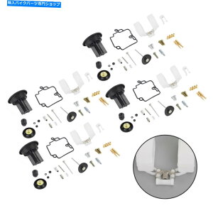 Carburetor 4xLu^[YCLbgANZ[V|vKT CVK24XN[^[[XɓKĂ܂ 4X Carburetor Carb Repair Kit acceleration pump fit for KT CVK24 Scooter Racing