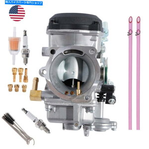 Carburetor Glide Sportster 40mm CV 40 XL883 XLH1200 27490-04 27465-04ɓKLu^[tBbg Carburetor Fit for Glide Sportster 40mm CV 40 XL883 XLH1200 27490-04 27465-04