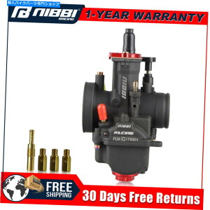 Carburetor }n؃z_̂߂Nibbi Motorcycle Carburetor PWK26mm 100cc-150ccIt[h NIBBI Motorcycle Carburetor PWK26mm For YAMAHA SUZUKI HONDA 100CC-150CC Off-Road