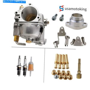 Carburetor n[[̃Lu^[ƃ}jz[hrbOcCX|[cX^[SSV[eB[X[p[E 11-0420 Carburetor & Manifold for Harley Big Twin & Sportster S&S Shorty Super E 11-0420