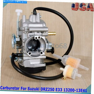 Carburetor 2001-07̃Lu^[XYLDRZ250JtHjÂE33 13200-13E41x132Y Carburetor For 2001-07 Suzuki DRZ250 California Only E33 13200-13E41 #X132 Carb