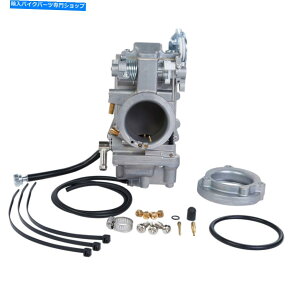 Carburetor 45mm smoothboreL??u^[Yn[[G{cCJcA[_CiɓKĂ܂ 45mm Smoothbore Carburetor Carb Fit For Harley EVO Twin Cam Touring Dyna