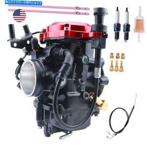 Carburetor CV 40mmLu^[YZbgW/43 '' Sportster 883 1200 XL883pXbgP[u CV 40mm Carburetor Carb Set W/43'' Throttle Cable For Sportster 883 1200 XL883