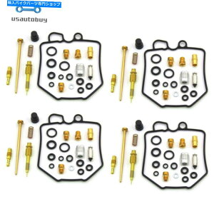 Carburetor Part 4xỸLu^[CCB650p̍č\zLbg81-82z_CB650 CB650SCLbg 4x Carb Carburetor Repair Rebuild Kits for CB650 81-82 Honda CB650 CB650SC Kit