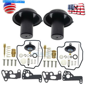Carburetor Part 2}nVirago 535 XV535 XV 535Lu^[CLbgvW[_CAt̃Zbg 2set for Yamaha VIRAGO 535 XV535 XV 535 Carburetor Repair Kit Plunger Diaphragm