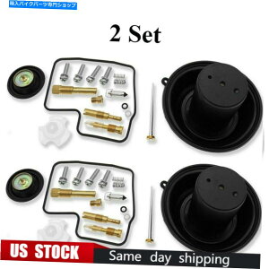 Carburetor Part 1994N2003Ñz_XeB[hVhEVT VLX 4002xLu^[CLbgtvW[ 2x Carburetor Repair Kit w/ Plunger For 1994-2003 Honda Steed Shadow VT VLX 400