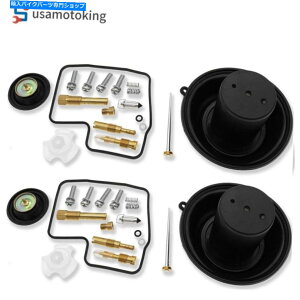 Carburetor Part 1994N2003Ñz_XeB[hVhEVT VLX 400̃vW[tVLu^[CLbg New Carburetor Repair Kit w/ Plunger For 1994-2003 Honda Steed Shadow VT VLX 400