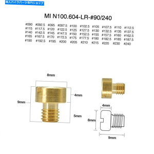 Carburetor Part 50PCS Mikuni��90-��240 N100.604 HS40 HSR42 RS3 TM VM HSR�L���u���^�[�̃��C���W�F�b�g 50Pcs Mikuni #90-#240 Main Jet For N100.604 HS40 HSR42 RS3 TM VM HSR Carburetor