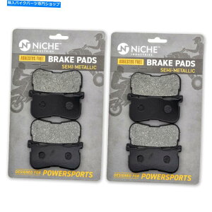 Fenders �n�[���[�f�C�r�b�h�\���t���[�z�C�[���[���A�Z�~���^���b�N2�p�b�N�p�̃j�b�`�u���[�L�p�b�h�Z�b�g NICHE Brake Pad Set for Harley Davidson Freewheeler Rear Semi-Metallic 2 Pack�y���s�A���i�z