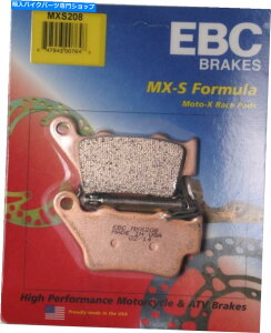 Fenders EBC -MXS208 -MXSV[Y[XZ^[u[Lpbh EBC - MXS208 - MXS Series Race Sintered Brake Pads