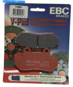 Fenders EBC vV[Yz_FT500AXRbĝ߂̃Z~Čtgu[Lpbh1982-1983 EBC V-Series Semi Sintered Front Brake Pads for HONDA FT500 Ascot 1982-1983