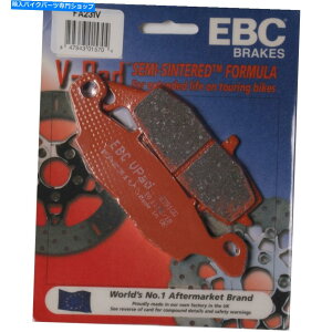 Fenders EBCZ~ZtVu[LpbhKawasaki VN1600FoJσXg[N04 EBC Semi Sintered V Brake Pads Kawasaki VN1600F Vulcan Mean Streak 04