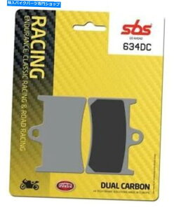 Fenders SBS 634DC KTM RCAbvO[hDS 250 2014-2015pfAJ[{tgu[Lpbh SBS 634DC Dual Carbon Front Brake Pad For KTM RC Upgrade DS 250 2014 - 2015