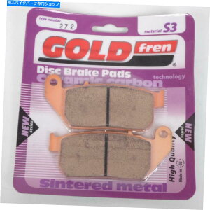 Fenders pbhu[LpbhI[goCn[[frbh\1200 XL X 40 8p̃S[ht Pad Brake Pads Gold Fren for Motorcycle Harley Davidson 1200 XL X Forty Eight