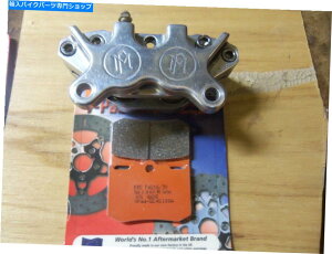 Fenders JX^4sXgLp[EBCZ~Vgu[LpbhZbg2tBbgptH[}X}V CUSTOM 4 PISTON CALIPER EBC SEMI SINTE BRAKE PAD SET 2 FITS PERFORMANC MACHINE