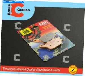 Fenders EBC�u���[�L�p�b�hHH 2006�N����2009�N�̃��}�nYZF-R6S YZF R6S���A�̏Č��̒�i EBC Brake Pads HH Rated Sintered for 2006-2009 Yamaha YZF-R6S YZF R6S Rear�y���s�A���i�z