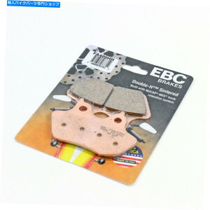 Fenders EBCブレーキパッドHH 2000-2006の焼ste EBC Brake Pads HH Sintered for 2000-2006 Harley Davidson FLSTF FAT BOY Rear