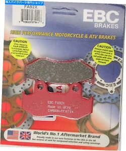 Brake Pads FA92X EBC�u���[�L�p�b�h�z���_ATC250R ATC350X TRX250R CR125R CR250R SEE DESC FA92X EBC Brake Pads Honda ATC250R ATC350X TRX250R CR125R CR250R See Desc�y���s�A���i�z