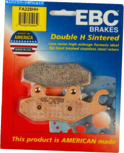 Brake Pads 新しいEBC FA228HHダブルHセンターブレーキパッド NEW EBC FA228HH Double-H Sintered Brake Pads