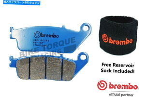 Brake Pads �u�����{�J�[�{���Z���~�b�N�t�����g���[�h�u���[�L�p�b�h�̓��}�nWR125 R 2009-2013�ɓK�����܂� Brembo Carbon Ceramic Front Road Brake Pads fits Yamaha WR125 R 2009-2013