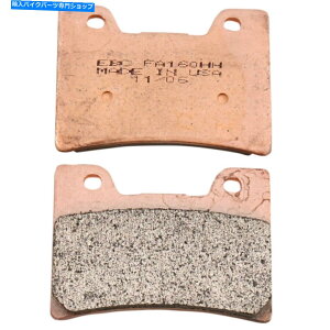 Brake Pads EBC double-hhhČX[p[oCNu[Lpbh / 1̃yAiFA160HHj EBC Double-H HH Sintered Superbike Brake Pads / One Pair (FA160HH)